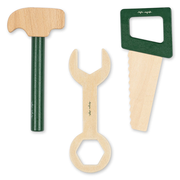 Konges Sløjd Tool Bench - front view with tools
