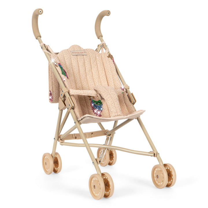 Konges Sløjd Tulle Doll Stroller in Rainbow Star