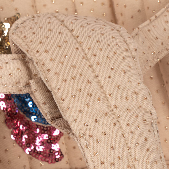 Konges Sløjd Tulle Doll Stroller in Rainbow Star - tulle detail