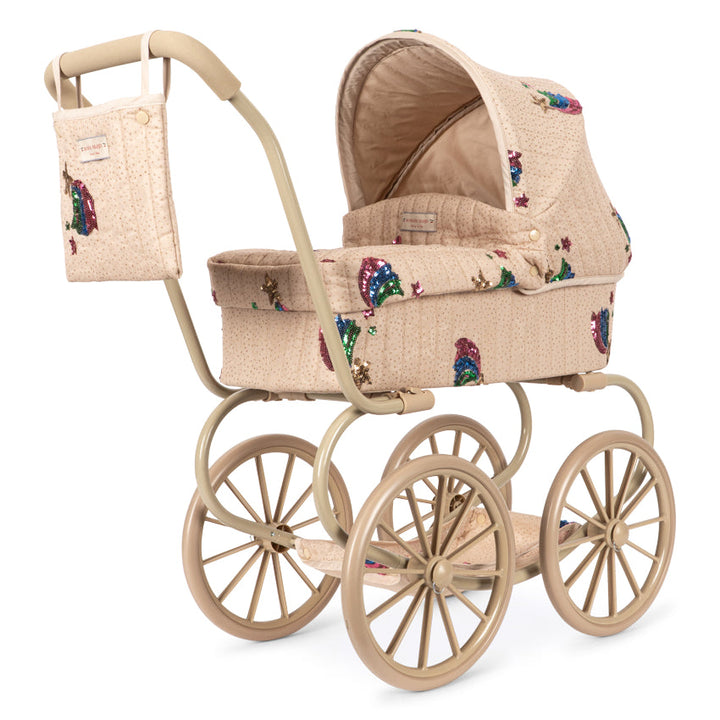 Konges Sløjd Minnie Tulle Doll Pram - canopy detail