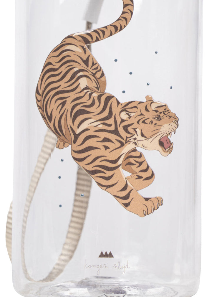 Konges Sløjd Water Bottle: Tiger Ruggito
