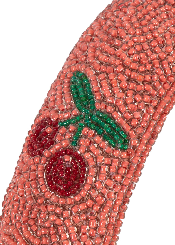 Konges Sløjd Beaded Hairbrace: Cherry