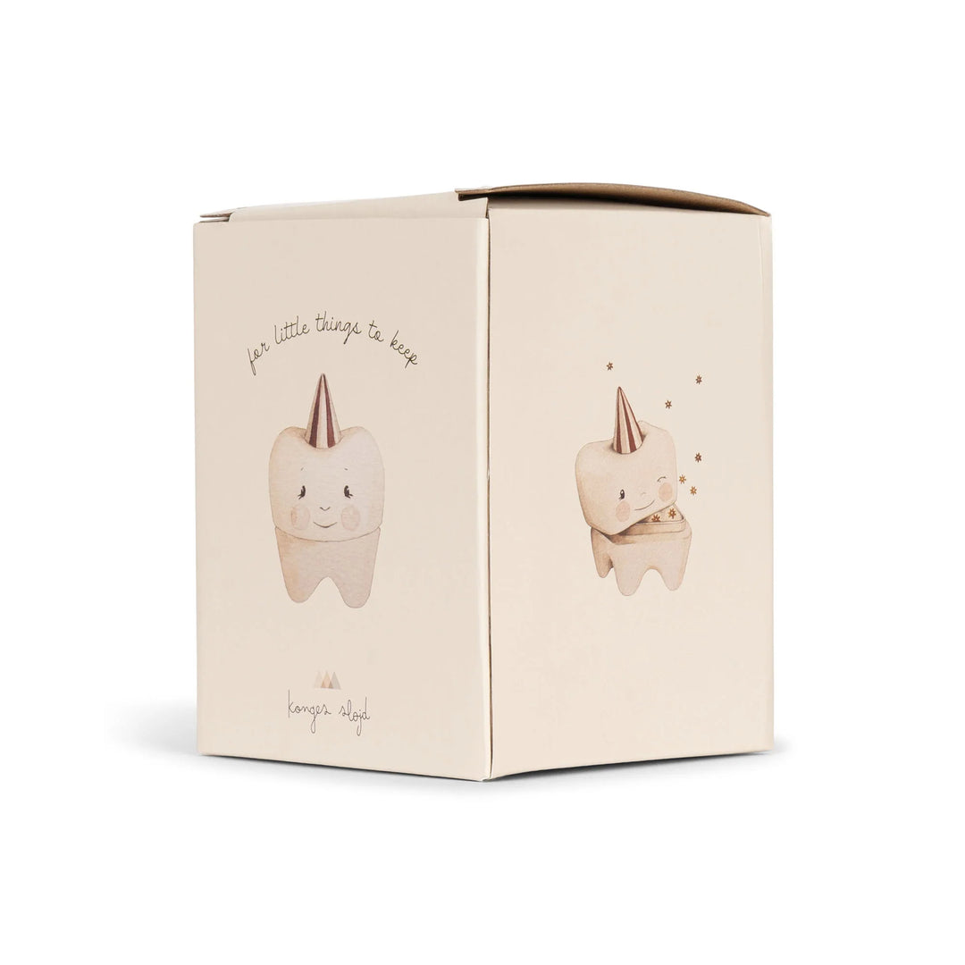KONGES SLOJD TOOTH BOX: OFF WHITE