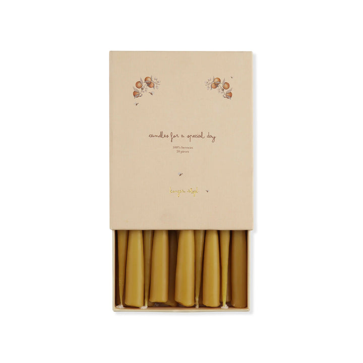 KONGE SLOJD BIRTHDAY TRAIN CANDLES 20PC