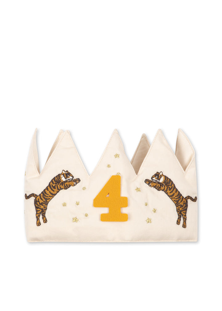 Konges Sløjd Birthday Crown Glitter Tiger packshot