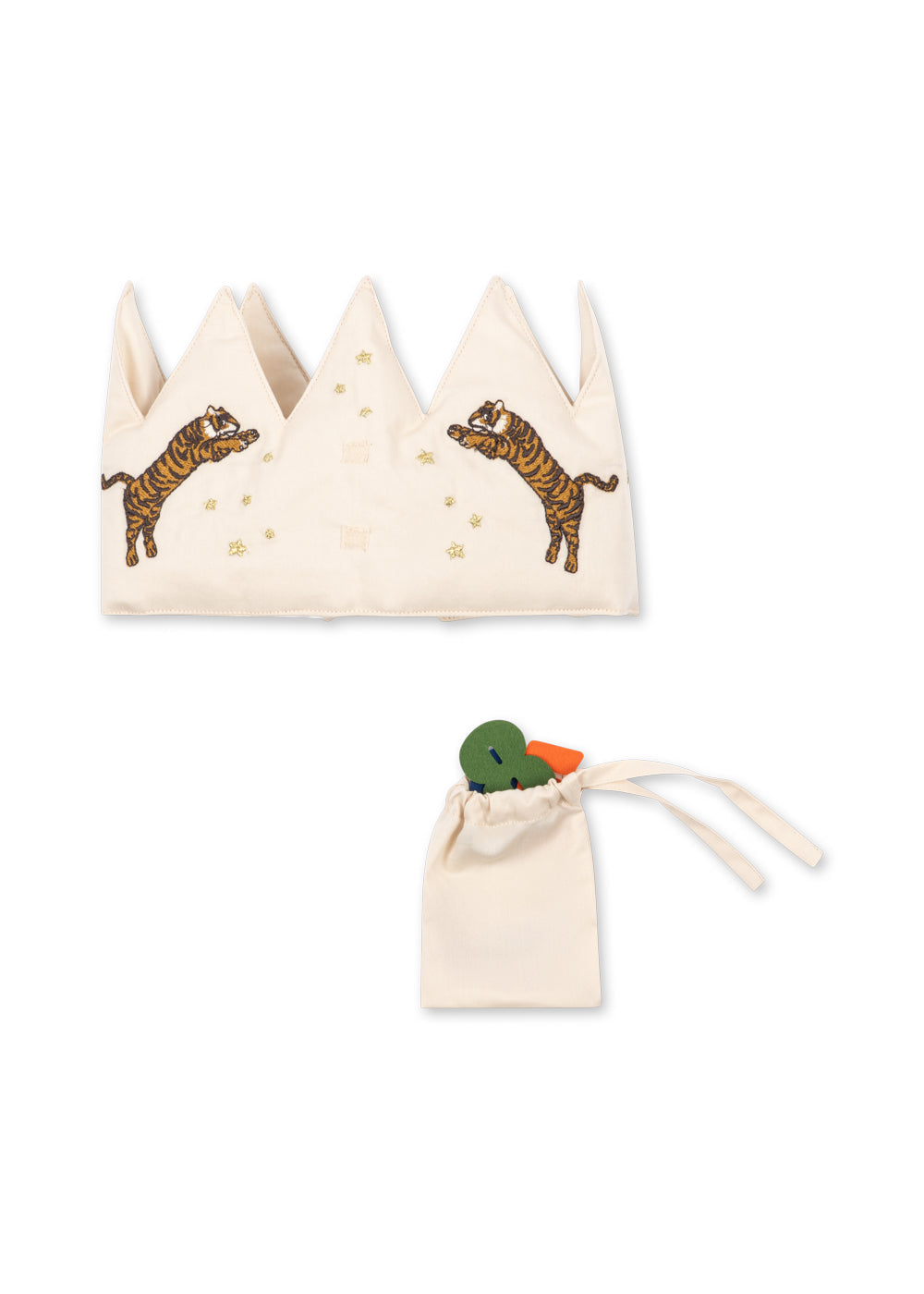 Konges Sløjd Birthday Crown Glitter Tiger packshot