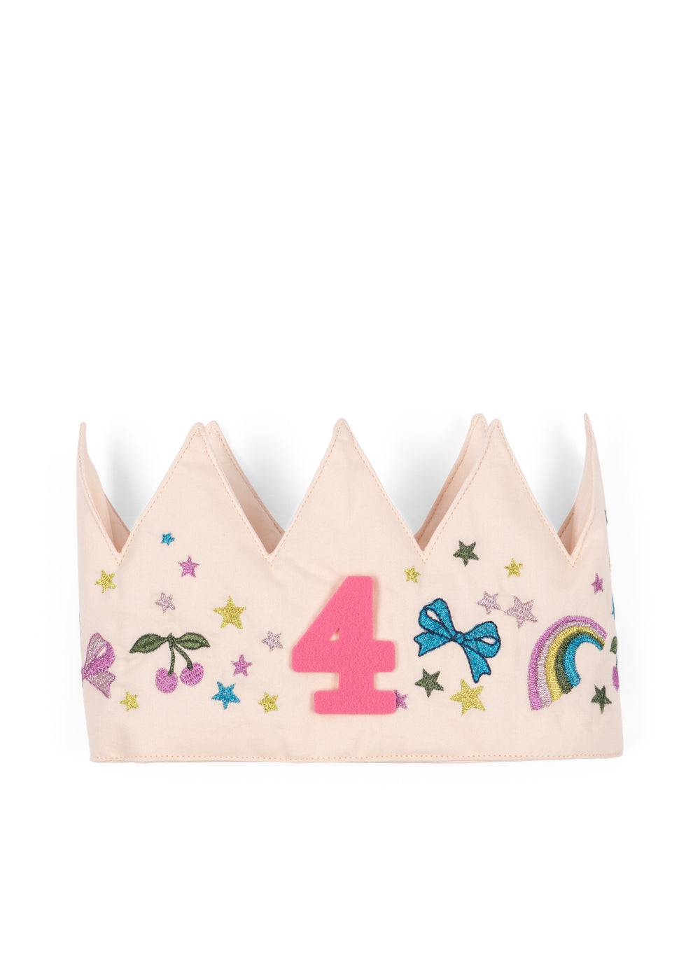 Konges Sløjd Birthday Crown Glitter Rainbow packshot
