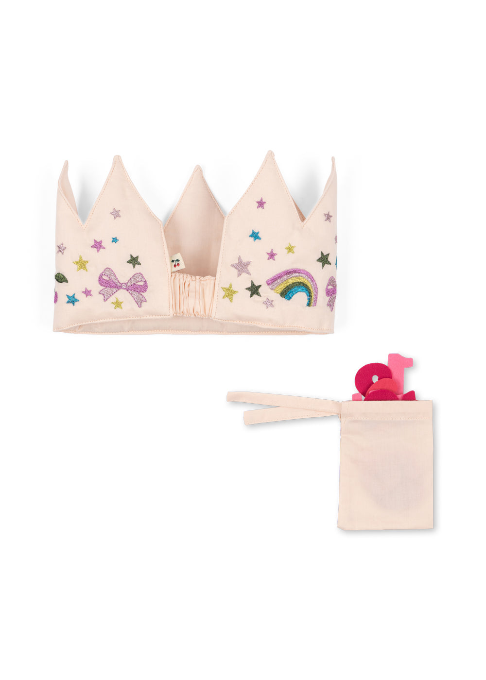 Konges Sløjd Birthday Crown Glitter Rainbow packshot