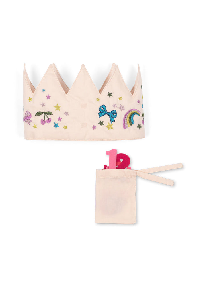 Konges Sløjd Birthday Crown Glitter Rainbow packshot