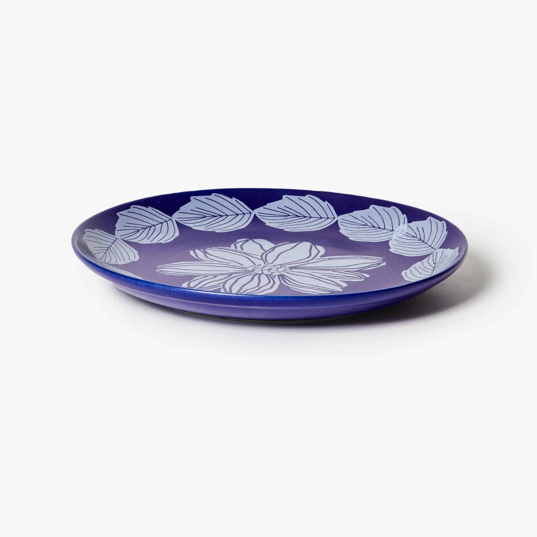 BONNIE AND NEIL MARGOT COBALT PLATE