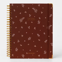 FOX & FALLOW 2026 A4 ACADEMIC VERTICAL PLANNER: WISTERIA