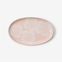 BONNIE AND NEIL JARDIN PINK OVAL PLATE