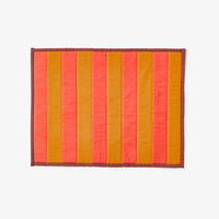 BONNIE AND NEIL STRIPE PLACEMAT: RED