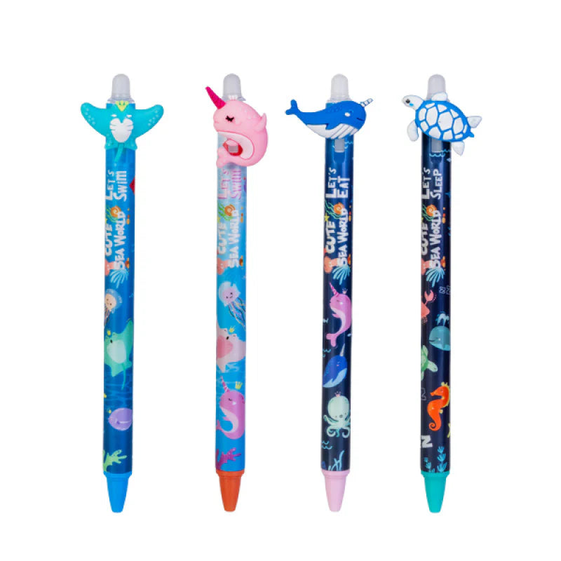 SEA ANIMAL ERASABLE PEN