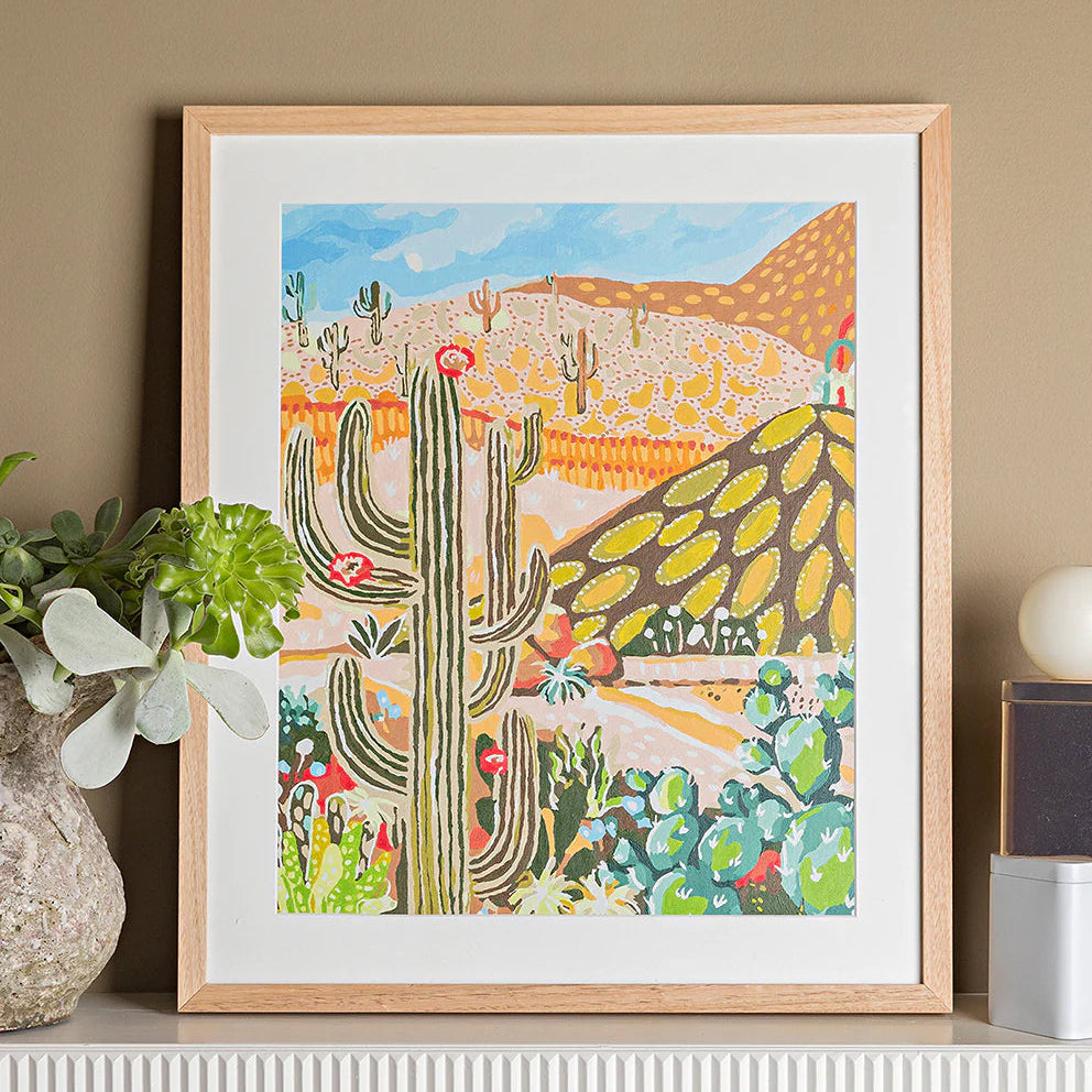 JOURNEY OF SOMETHING PAINT BY NUMBERS: CACTUS VALLEY