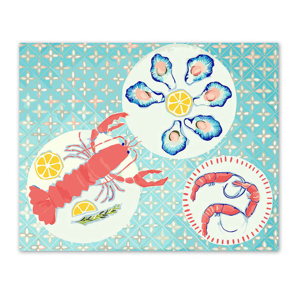 JOURNEY OF SOMETHING PAINT BY NUMBERS: DINING ON THE ROCKS