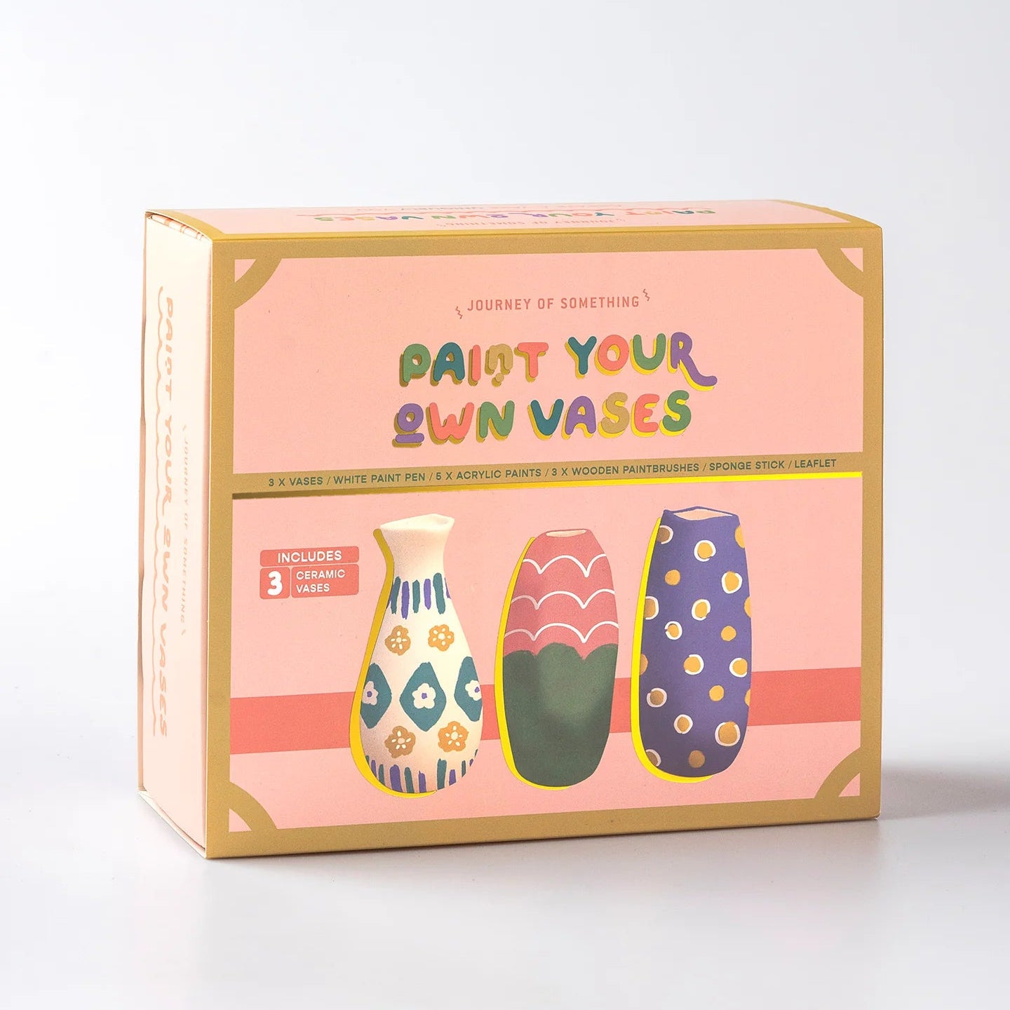 JOURNEY OF SOMETHING PAINT YOUR OWN VASES