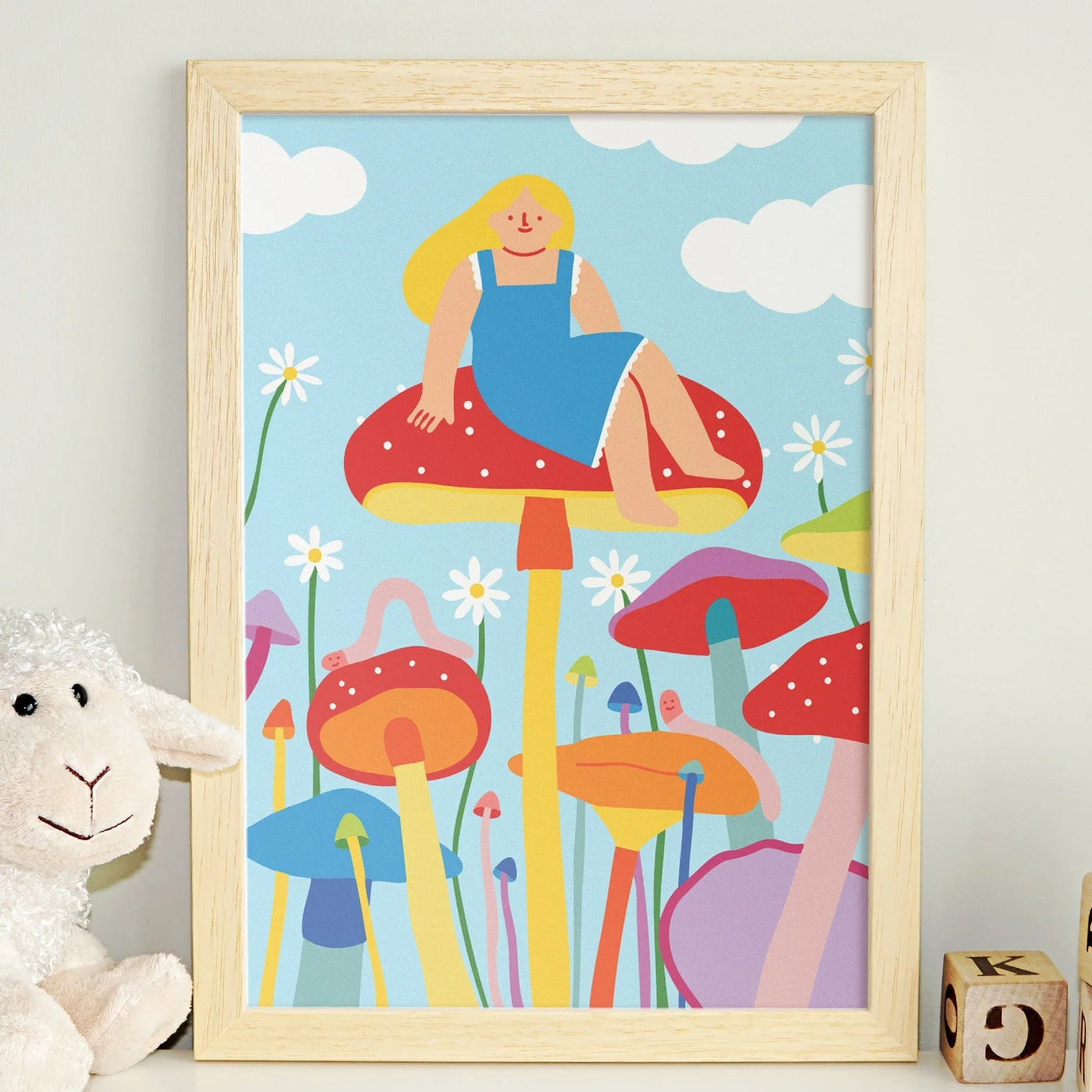 JOURNEY OF SOMETHING PAINT BY NUMBERS MUSHROOM DREAMING