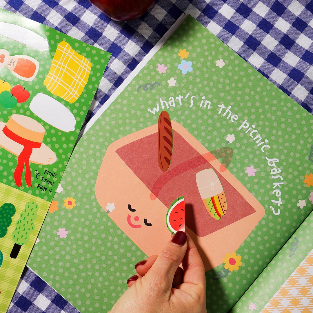 JOURNEY OF SOMETHING KIDS STICKER BOOK: PICNIC