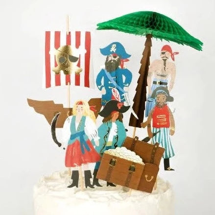 MERI MERI PIRATES &amp; PALM TREE CAKE TOPPERS