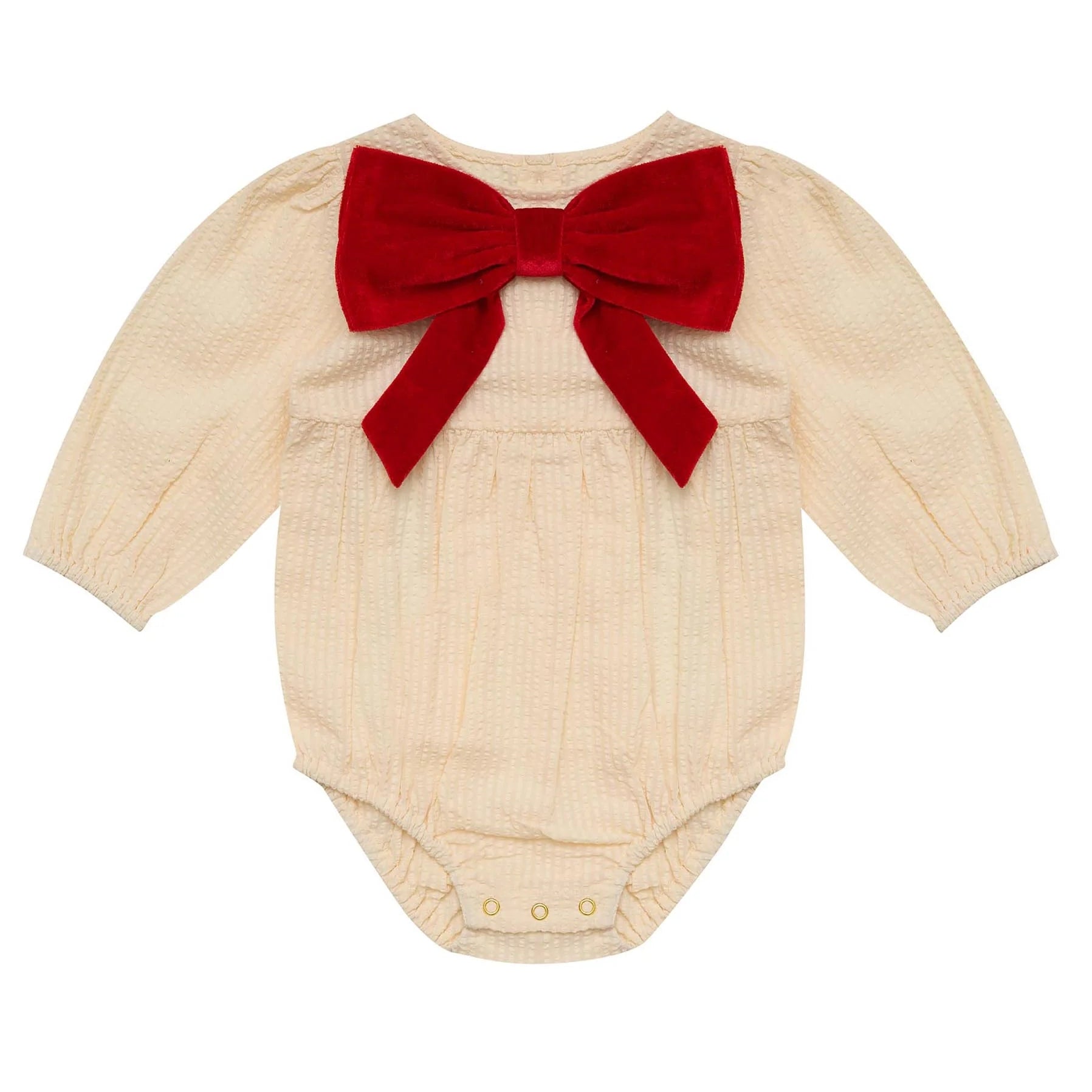 PEARSON & PEARSON PUDDING ROMPER: CUSTARD