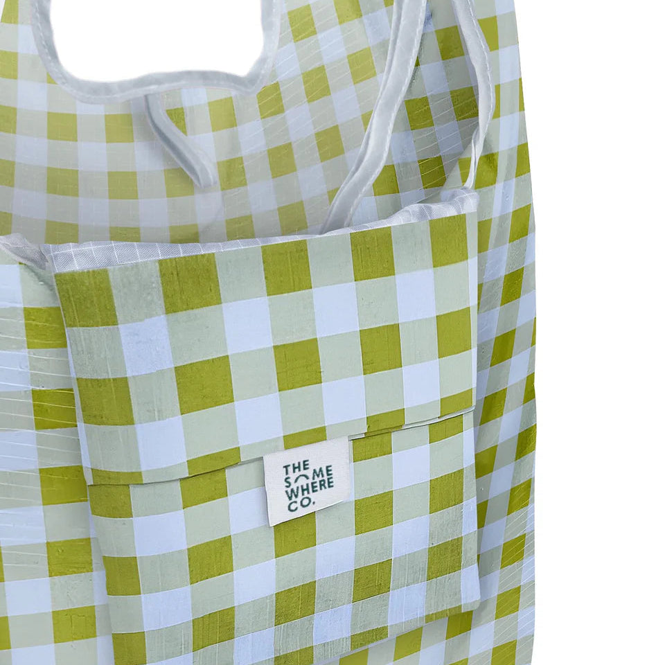 THE SOMEWHERE CO REUSABLE SHOPPING BAG: ALFRESCO