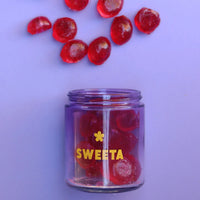 SWEETA BOILED SWEETS 180G: RASPBERRY DROPS