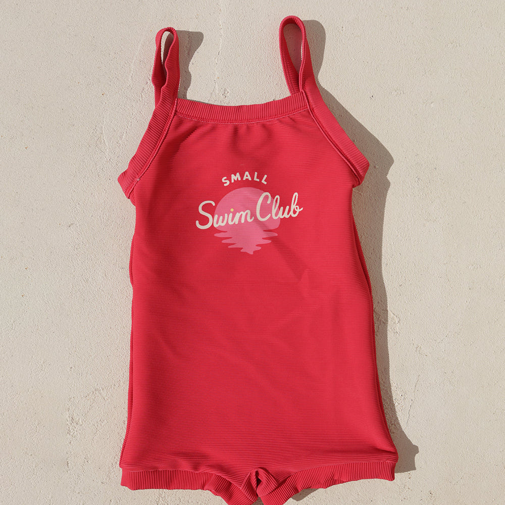 SMALL SWIM CLUB REVERSIBLE SWIM BODYSUIT