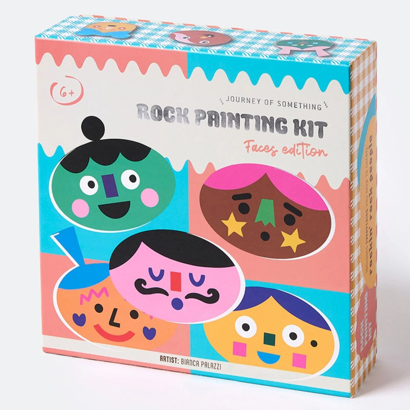 JOURNEY OF SOMETHING KIDS ROCK  PAINTING KIT: COOL FACES