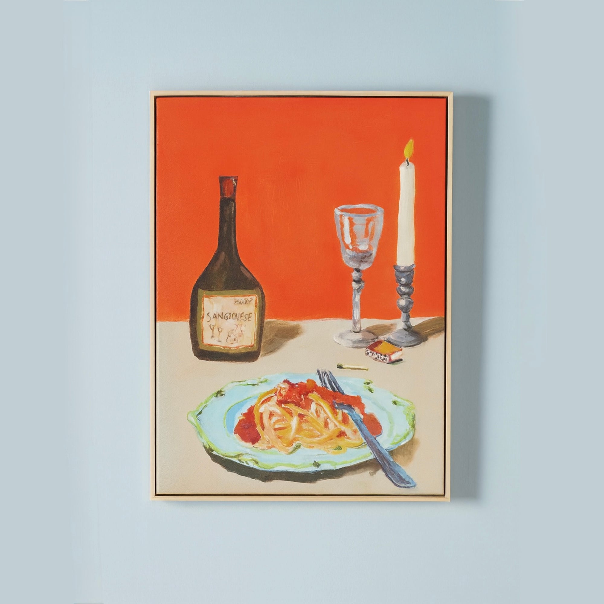 ROMA NATURAL FRAME OIL PAINTING