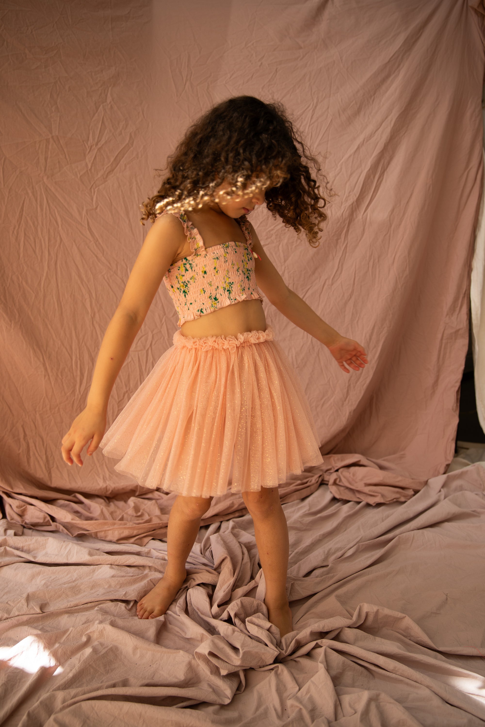 BELLA + LACE CLASSIC TUTU: PINK BLOOM