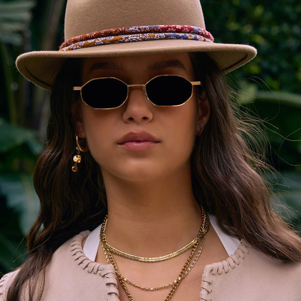ARMS OF EVE ZIGGY SUNGLASSES: BLACK