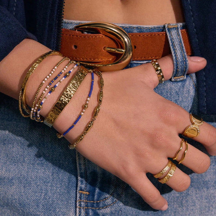 ARMS OF EVE NELLIE BRACELET: NAVY