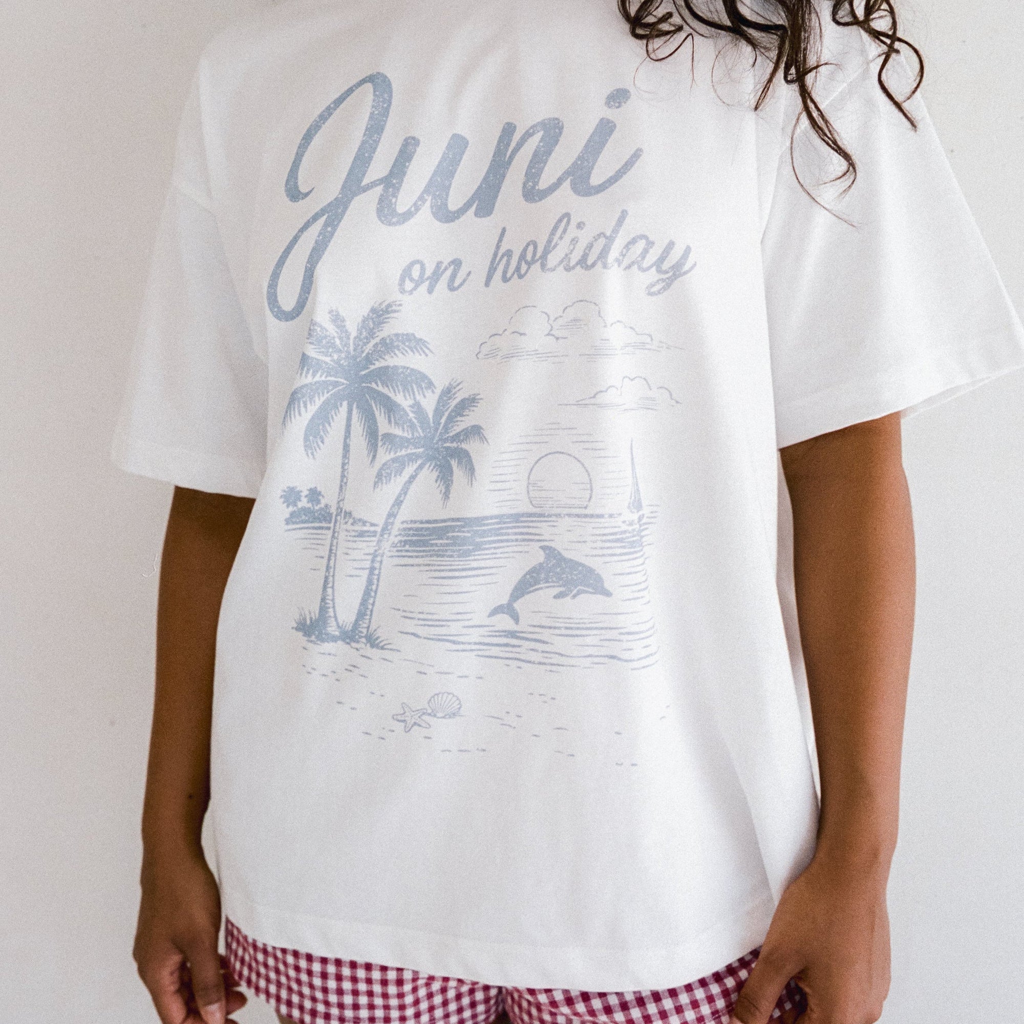JUNI WOMENS HOLIDAY TEE