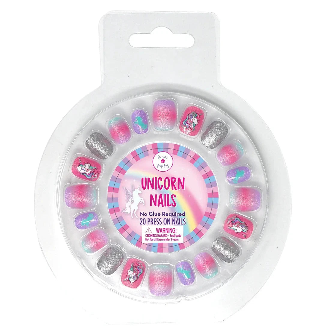 UNICORN PRESS ON NAIL SET