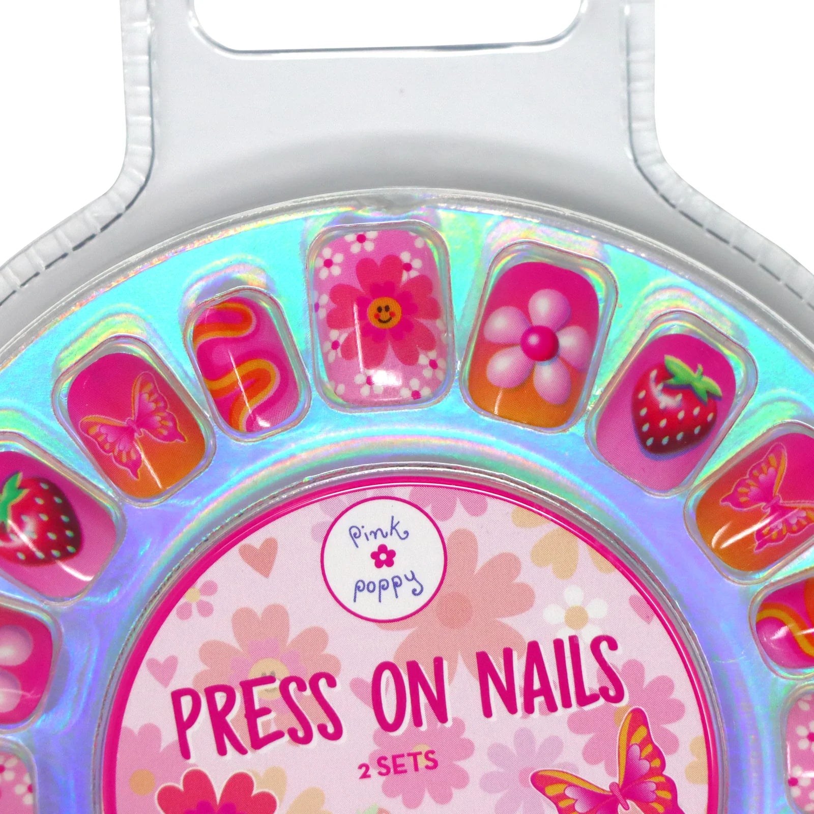 FAIRY BUTTERFLY PRESS ON NAIL SET