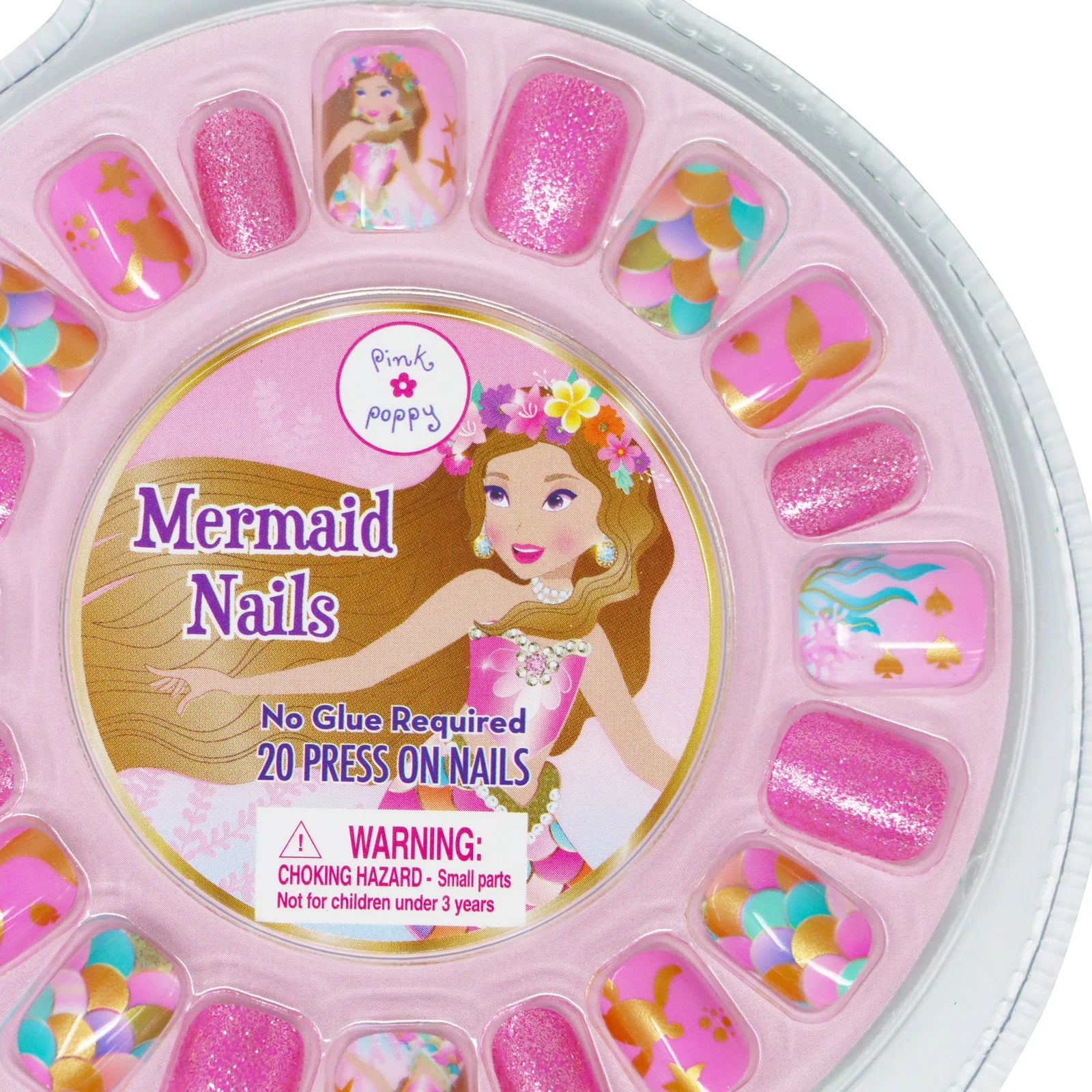 ENCHANTED MERMAID PRESS ON NAIL SET