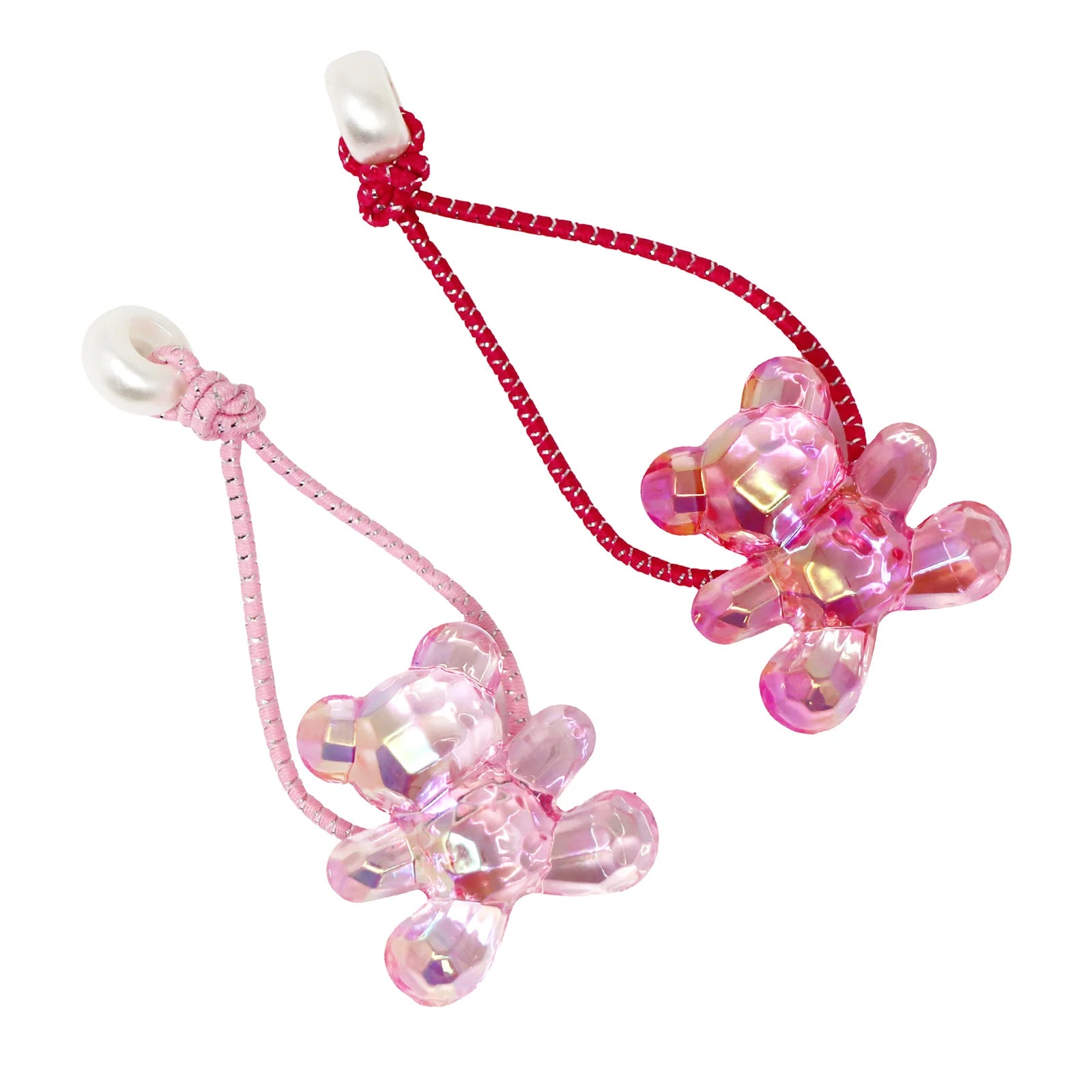 TEDDY BEAR HAIR ELASTICS