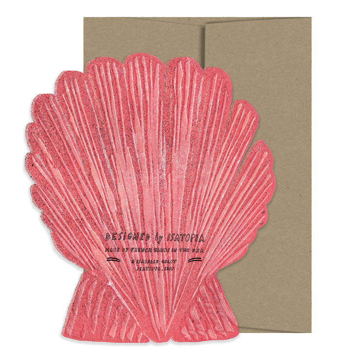 ISATOPIA SEASHELL CARD