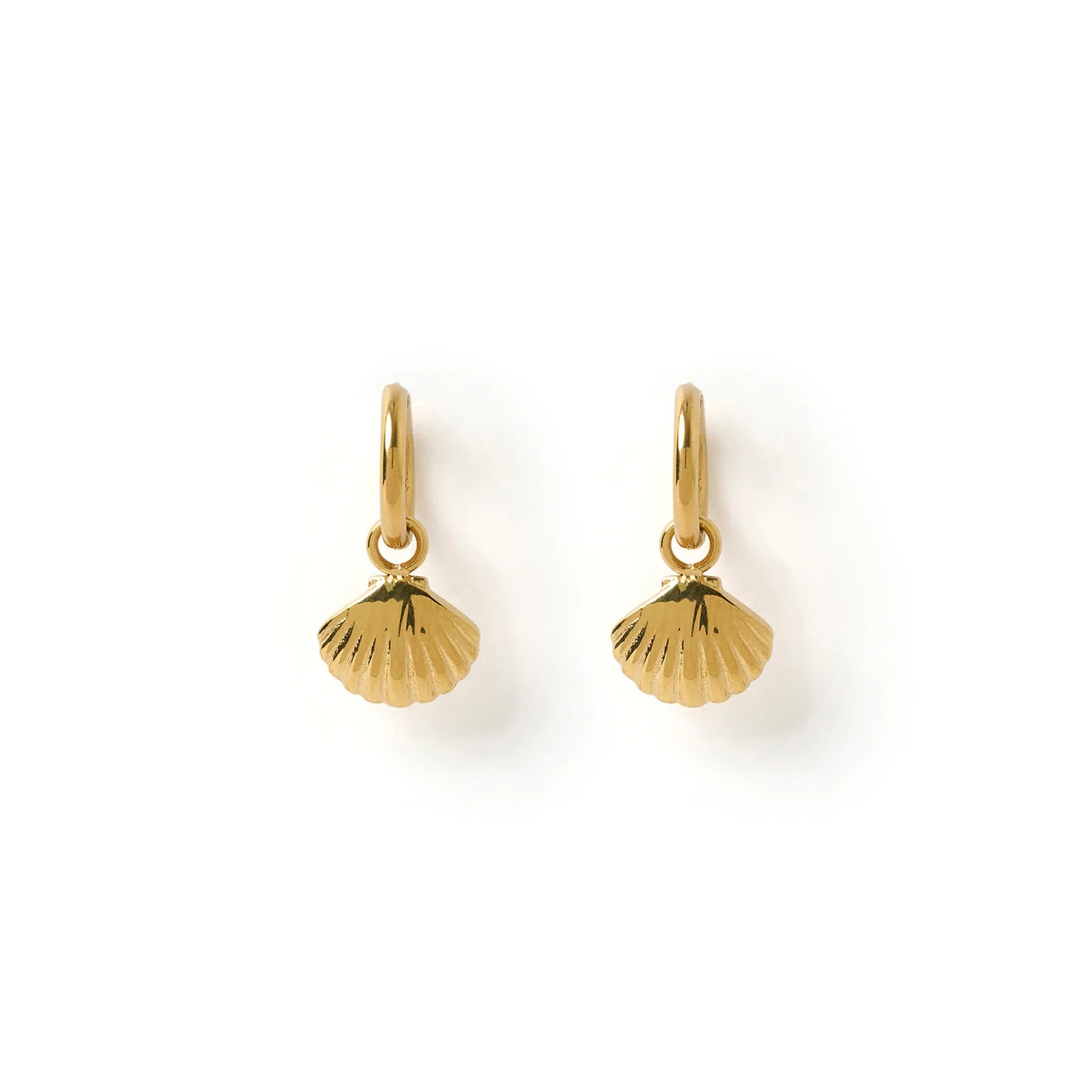 ARMS OF EVE SHELLI GOLD EARRINGS