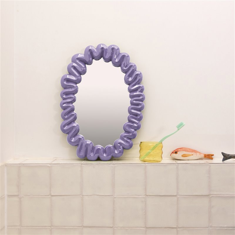 KLEVERING DRIBBLE MIRROR: LILAC