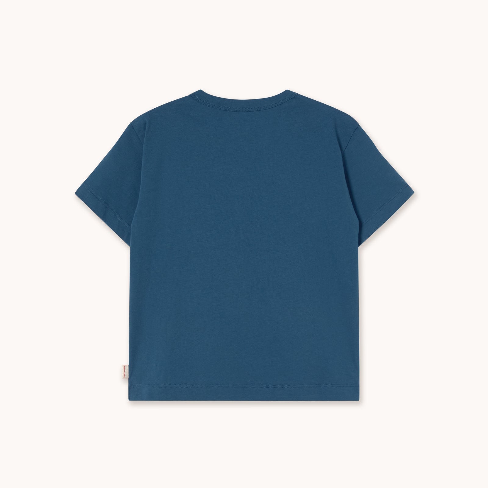 TINY COTTONS SWAN GRAPHIC TEE: LIGHT NAVY