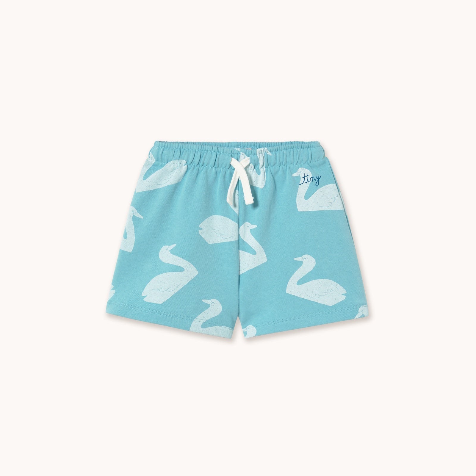 TINY COTTONS BIG SWANS SHORTS