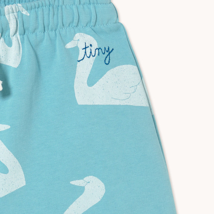 TINY COTTONS BIG SWANS SHORTS