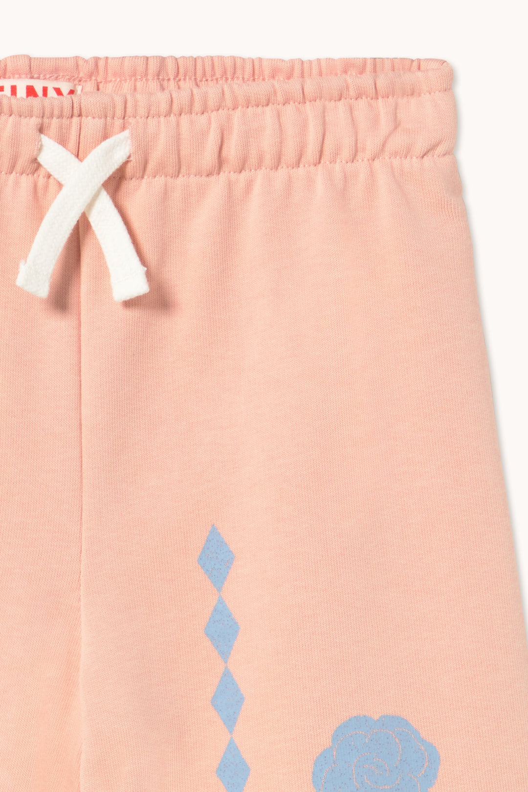 Tiny Cottons Flower Pattern Graphic Sweatpants: Wild Rose - image 3