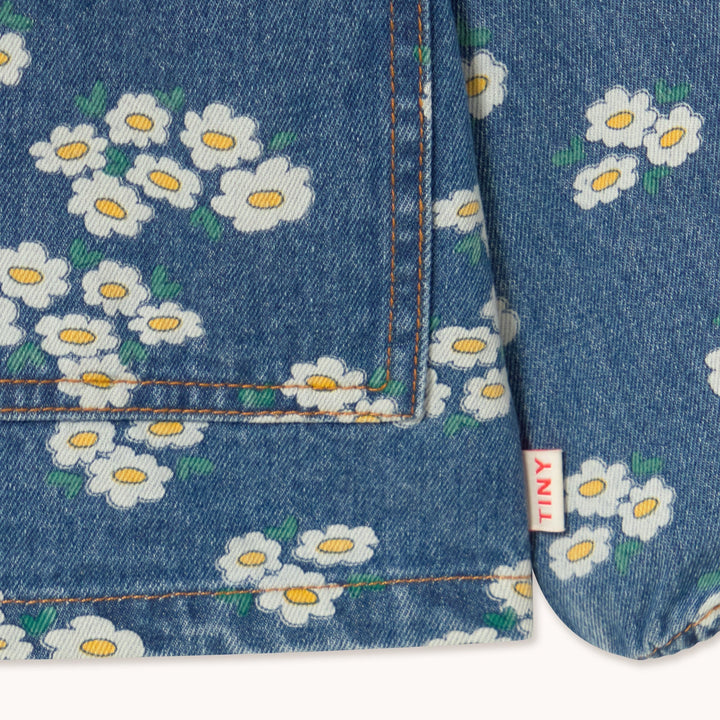 TINY COTTONS BLOSSOMS DENIM JACKET