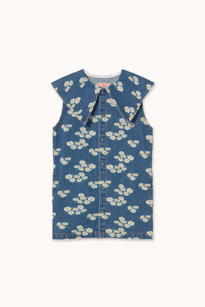 Tiny Cottons Blossoms Denim Dress