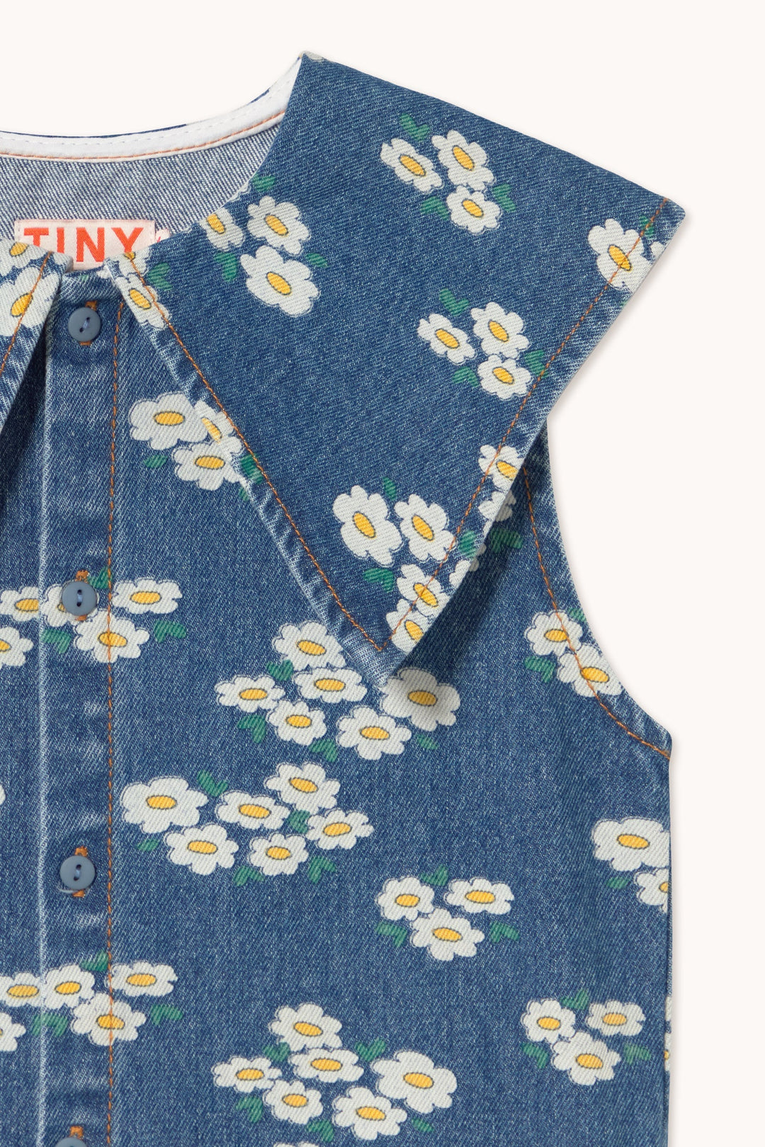 Tiny Cottons Blossoms Denim Dress