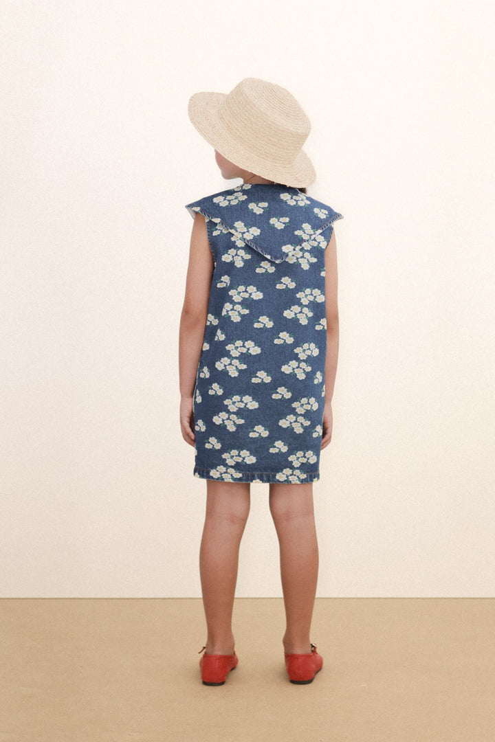 Tiny Cottons Blossoms Denim Dress