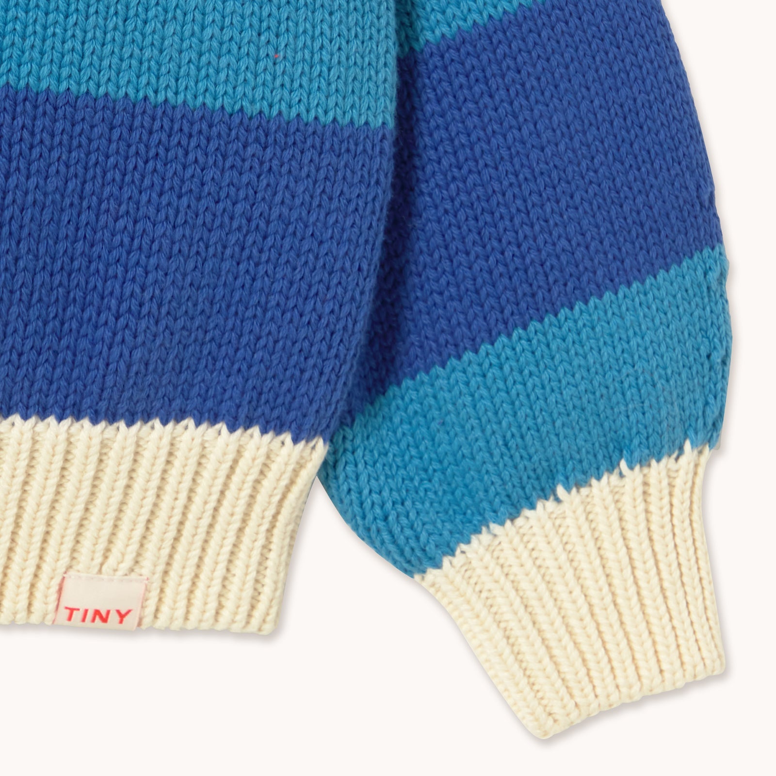 TINY COTTONS STRIPES SWEATER: ULTRAMARINE